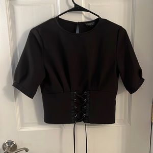 Topshop black top